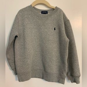 Ralph Lauren Kids Polo Pony crewneck sweatshirt - Grey